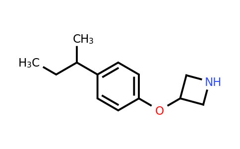 CAS 1219977-25-9 | 3-(4-(sec-Butyl)phenoxy)azetidine