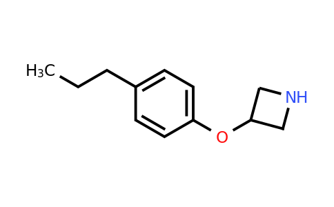 CAS 1219982-21-4 | 3-(4-Propylphenoxy)azetidine