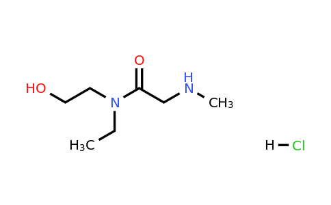 CAS 1219982-24-7 | N-Ethyl-N-(2-hydroxyethyl)-2-(methylamino)acetamide hydrochloride