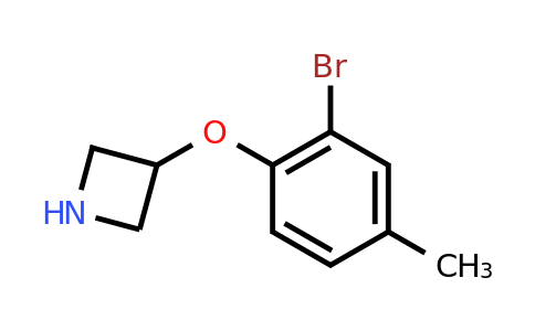 CAS 1219982-54-3 | 3-(2-Bromo-4-methylphenoxy)azetidine