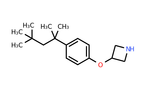 CAS 1219982-93-0 | 3-(4-(2,4,4-Trimethylpentan-2-yl)phenoxy)azetidine