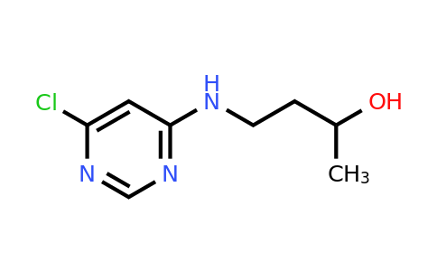 CAS 1219982-95-2 | 4-((6-Chloropyrimidin-4-yl)amino)butan-2-ol