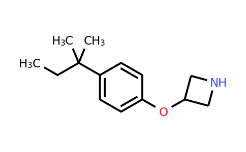 CAS 1220016-28-3 | 3-(4-(tert-Pentyl)phenoxy)azetidine