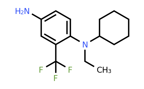 CAS 1220016-64-7 | N1-Cyclohexyl-N1-ethyl-2-(trifluoromethyl)benzene-1,4-diamine