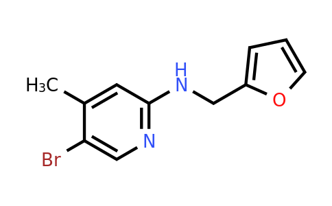 CAS 1220016-84-1 | 5-Bromo-N-(furan-2-ylmethyl)-4-methylpyridin-2-amine