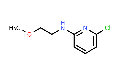 CAS 1220019-21-5 | 6-Chloro-N-(2-methoxyethyl)pyridin-2-amine