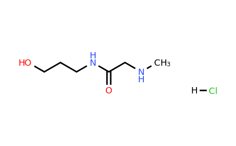 CAS 1220019-70-4 | N-(3-Hydroxypropyl)-2-(methylamino)acetamide hydrochloride