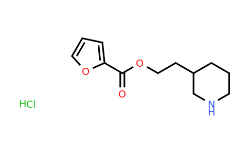 CAS 1220021-06-6 | 2-(Piperidin-3-yl)ethyl furan-2-carboxylate hydrochloride