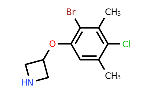 CAS 1220027-00-8 | 3-(2-Bromo-4-chloro-3,5-dimethylphenoxy)azetidine