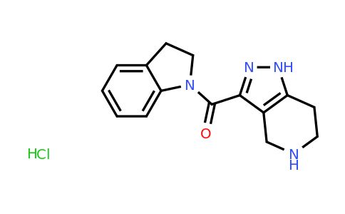 CAS 1220027-18-8 | Indolin-1-yl(4,5,6,7-tetrahydro-1H-pyrazolo[4,3-c]pyridin-3-yl)methanone hydrochloride
