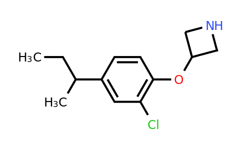 CAS 1220027-58-6 | 3-(4-(sec-Butyl)-2-chlorophenoxy)azetidine