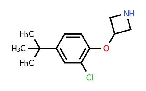 CAS 1220027-67-7 | 3-(4-(tert-Butyl)-2-chlorophenoxy)azetidine