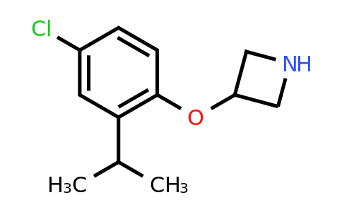 CAS 1220027-87-1 | 3-(4-Chloro-2-isopropylphenoxy)azetidine