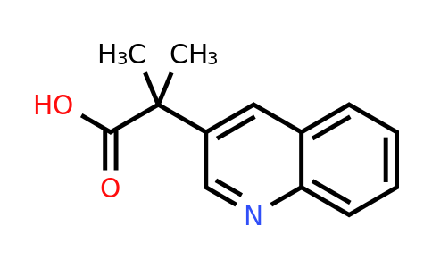 CAS 1220027-88-2 | 2-Methyl-2-(quinolin-3-yl)propanoic acid