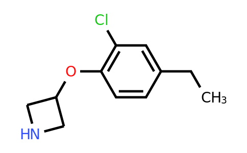 CAS 1220027-93-9 | 3-(2-Chloro-4-ethylphenoxy)azetidine