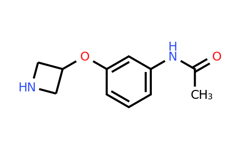 CAS 1220028-31-8 | N-(3-(Azetidin-3-yloxy)phenyl)acetamide