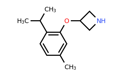 CAS 1220028-38-5 | 3-(2-Isopropyl-5-methylphenoxy)azetidine