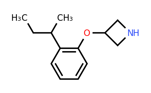 CAS 1220028-62-5 | 3-(2-(sec-Butyl)phenoxy)azetidine