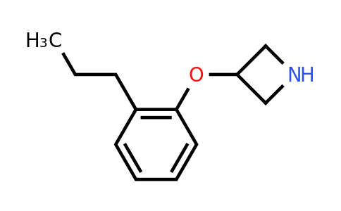 CAS 1220028-69-2 | 3-(2-Propylphenoxy)azetidine