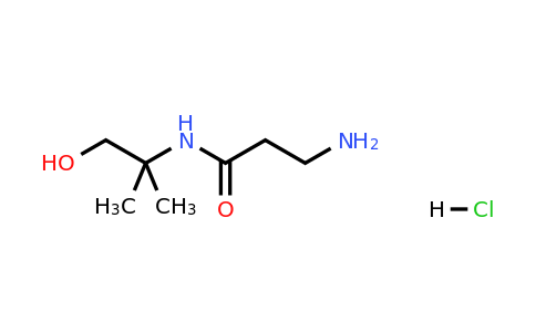 CAS 1220028-80-7 | 3-Amino-N-(1-hydroxy-2-methylpropan-2-yl)propanamide hydrochloride