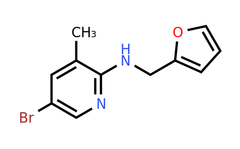 CAS 1220028-96-5 | 5-Bromo-N-(furan-2-ylmethyl)-3-methylpyridin-2-amine