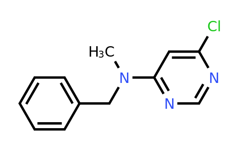 CAS 1220029-16-2 | N-Benzyl-6-chloro-N-methylpyrimidin-4-amine