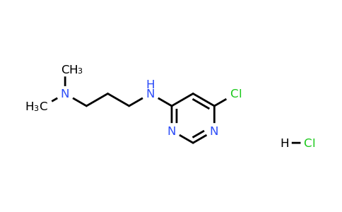 CAS 1220029-17-3 | N1-(6-Chloropyrimidin-4-yl)-N3,N3-dimethylpropane-1,3-diamine hydrochloride