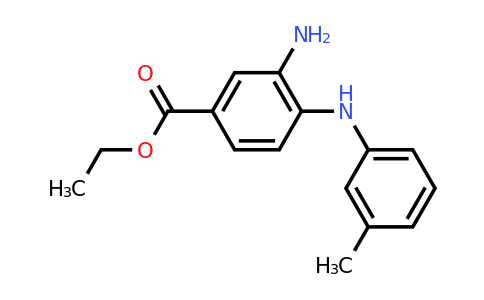 CAS 1220030-56-7 | Ethyl 3-amino-4-(m-tolylamino)benzoate