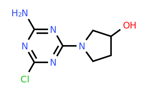 CAS 1220030-89-6 | 1-(4-Amino-6-chloro-1,3,5-triazin-2-yl)pyrrolidin-3-ol
