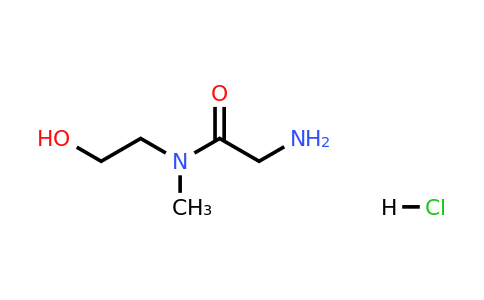 CAS 1220031-12-8 | 2-Amino-N-(2-hydroxyethyl)-N-methylacetamide hydrochloride