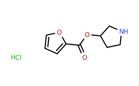CAS 1220031-53-7 | Pyrrolidin-3-yl furan-2-carboxylate hydrochloride