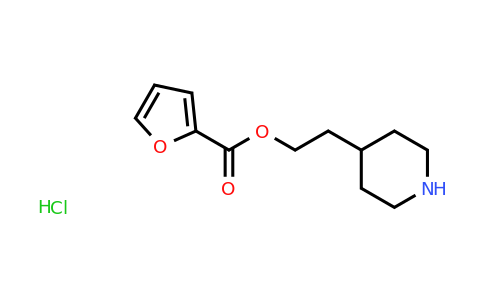 CAS 1220031-55-9 | 2-(Piperidin-4-yl)ethyl furan-2-carboxylate hydrochloride