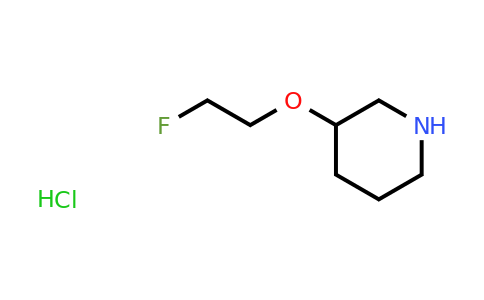 CAS 1220033-02-2 | 3-(2-Fluoroethoxy)piperidine hydrochloride