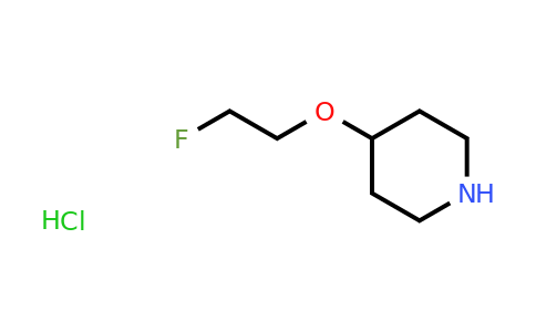 CAS 1220033-03-3 | 4-(2-Fluoroethoxy)piperidine hydrochloride