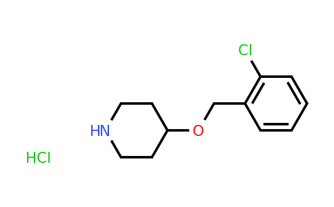 CAS 1220033-09-9 | 4-((2-Chlorobenzyl)oxy)piperidine hydrochloride