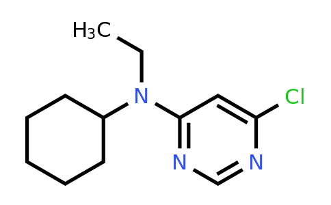 CAS 1220033-20-4 | 6-Chloro-N-cyclohexyl-N-ethylpyrimidin-4-amine