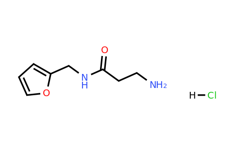 CAS 1220035-20-0 | 3-Amino-N-(furan-2-ylmethyl)propanamide hydrochloride