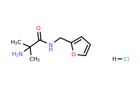 CAS 1220035-22-2 | 2-Amino-N-(furan-2-ylmethyl)-2-methylpropanamide hydrochloride