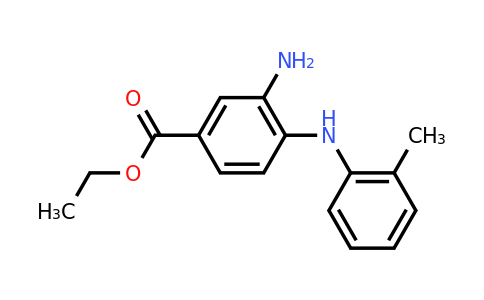 CAS 1220035-25-5 | Ethyl 3-amino-4-(o-tolylamino)benzoate