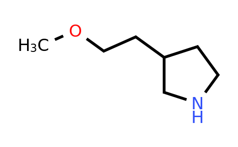 CAS 1220035-58-4 | 3-(2-methoxyethyl)pyrrolidine