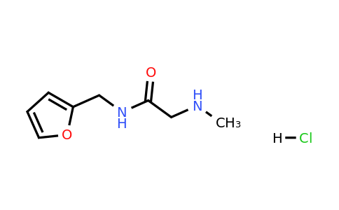 CAS 1220035-59-5 | N-(Furan-2-ylmethyl)-2-(methylamino)acetamide hydrochloride