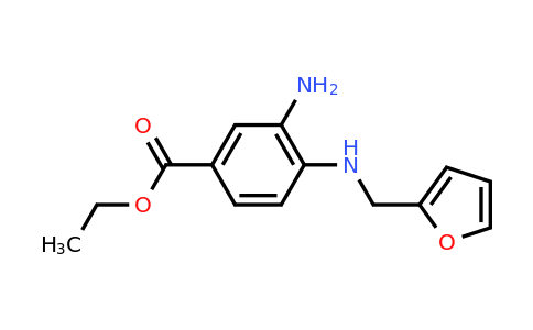 CAS 1220035-61-9 | Ethyl 3-amino-4-((furan-2-ylmethyl)amino)benzoate