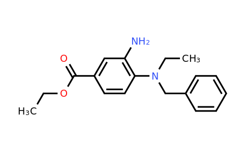 CAS 1220036-15-6 | Ethyl 3-amino-4-(benzyl(ethyl)amino)benzoate