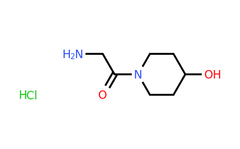 CAS 1220036-49-6 | 2-Amino-1-(4-hydroxypiperidin-1-yl)ethanone hydrochloride