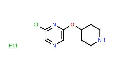 CAS 1220036-90-7 | 2-chloro-6-(piperidin-4-yloxy)pyrazine hydrochloride