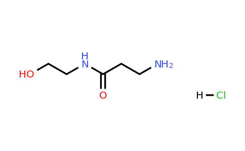 CAS 1220037-08-0 | 3-Amino-N-(2-hydroxyethyl)propanamide hydrochloride