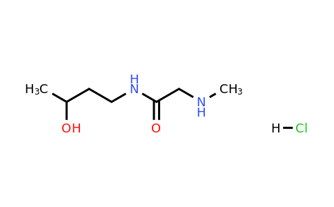 CAS 1220037-55-7 | N-(3-Hydroxybutyl)-2-(methylamino)acetamide hydrochloride