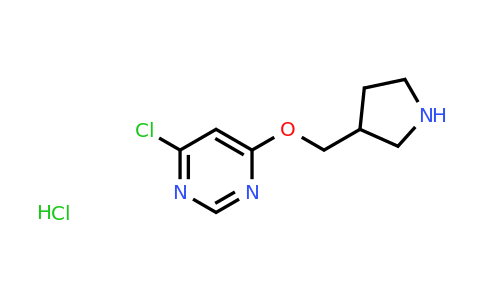 CAS 1220038-29-8 | 4-Chloro-6-(pyrrolidin-3-ylmethoxy)pyrimidine hydrochloride
