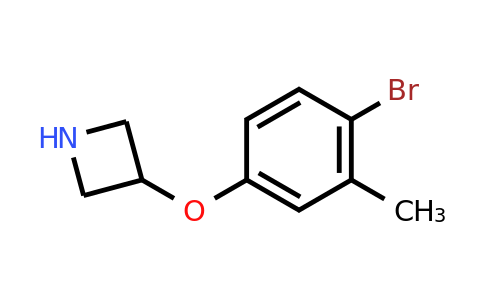 CAS 1220038-48-1 | 3-(4-Bromo-3-methylphenoxy)azetidine