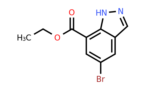 CAS 1220039-34-8 | 5-Bromo-1H-indazole-7-carboxylic acid ethyl ester